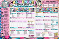 Charge Nurse Brain Sheet | 2-Page Shift Organizer